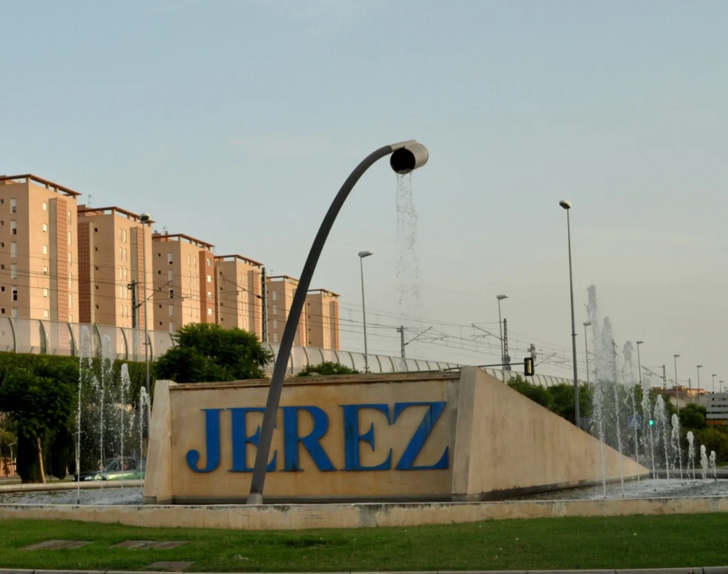 Estatua de catavino de Jerez